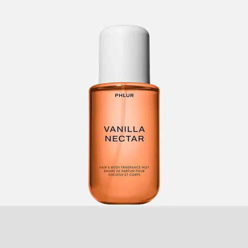 PHLUR Vanilla Nectar Body Mist - Full Size Hair & Body Fragrance Mist with Papaya Nectar, Jasmine Dew, Honeyed Amber & Whipped Vanilla (8 fl oz)