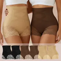 Morelect Shapewear Panties for Women, 6 Pack High Waist Tummy Control, Seamless Butt Lifting with Side Lace Trim, Soft No Show Body Contouring Underwear, S,clothes for back to school,first day of school outfits