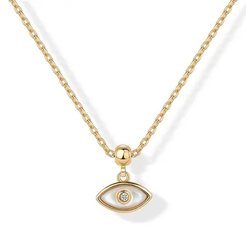 PAVOI 14K Gold Plated Charm Pendant Necklace for Women – Whimsical Dainty Pendants with Adjustable Hypoallergenic Chain – Cute Single Motif Everyday Jewelry
