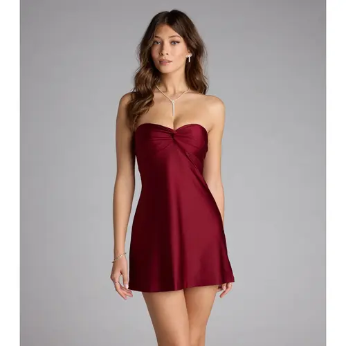 Twist and Turn Mini Dress