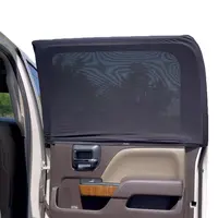 EcoNour XL Car Side Window Sunshade (Pack of 2, 40"x24") - Car Accessories, UV-Shielding Anti-UV Exterior Sunshade Screens | Stretchable, Breathable, Sun & Heat Protection | Fits Most Vehicles, Uv-Shielding Side Window