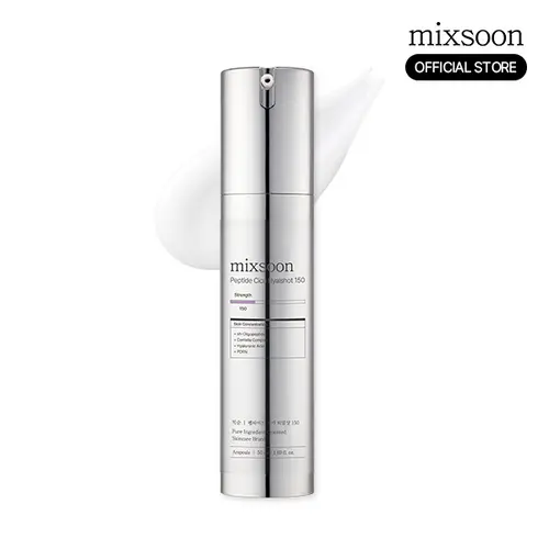 [mixsoon Official Shop] Peptide Cica Hyalshot 150 Silky Lightweight Hydrating Hyaluronic Acid Moisturizer Serum