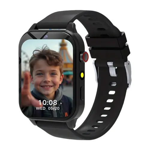 Multifunctional Smartwatch for Boys and Girls, Kids Smart Watch with Step Tracker, Sleep Monitor, 18 Educational Games, Front Camera, Flashlight and USB Rechargeable Battery, Electronic Watch