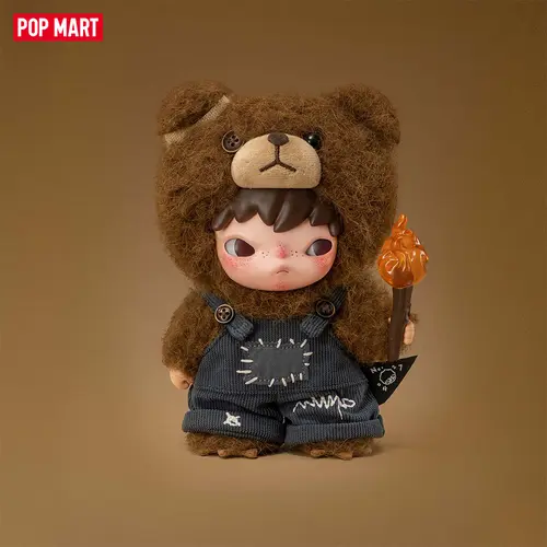 POP MART Hirono Living Wild-Fight for Joy Plush Doll,summerwins