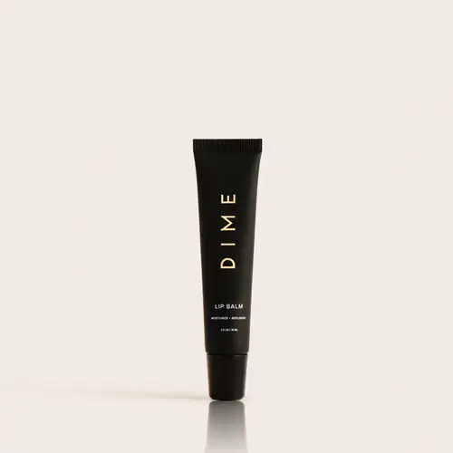 DIME Lip Balm - Shea Butter & Meadowfoam Oil for Soothing & Repairing Lips, Vegan, 0.5 oz