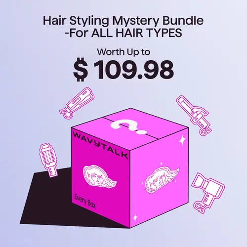 Wavytalk Mystery Bundle Beauty Products - Hair Styling Volumizing Tools Curated for Thin, Fine, Flat Hair