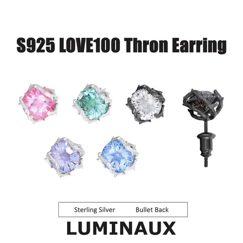 Prong-Set Sterling Silver Stud Earrings for Men, AAAAA+ VVS Clarity Cubic Zirconia, Unisex Hypoallergenic Non-Tarnishing Fashion Jewelry, Cubic Zirconia Studs, Men's Earrings, Male, Adults, Love100, Layered Brilliance, Everyday Wear, Aaaaa+ Cubic Zirconia
