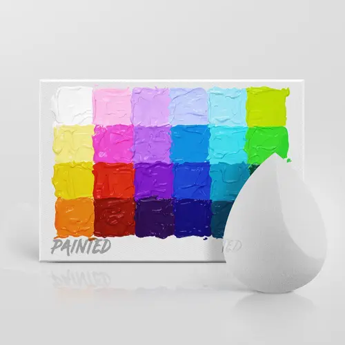 FULL FACE BUNDLE - Artistry Canvas and Painted Oversized Sponge