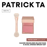 Major Headlines Blush Duo & Dual-Ended Brush Set