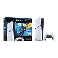 PlayStation 5 Slim Console Digital Version – Fortnite Flowering Chaos Bundle - White