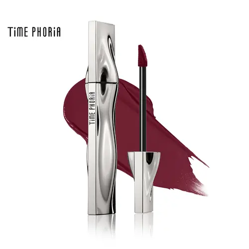 [New Shade Launch] TIMEPHORIA Eternal Lip Matte -  Matte Finish Liquid Lipstick, Long Lasting Lip Stain, Waterproof and Transfer-proof Lip Tint, Longwear Mask-friendly, Lightweight, High Coverage, 4ML Compact Size, Lip Makeup & Cosmetic Product, Matte Lip