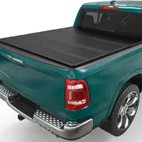 5.7 ft Bed Hard Quad-Fold Truck Bed Tonneau Cover Fit for Dodge Ram 1500 2009-2025 (Incl. Classic & New) Without Rambox