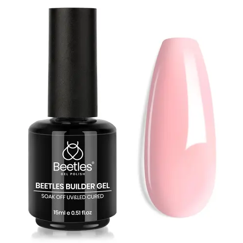 Beetles Builder Gel for Nails, 7 in 1 15ML Building Nail Gel Strengthener Gel for Nails Builder Apex & Extension Beauty Gift Sets for Women, Uv, Acrylic