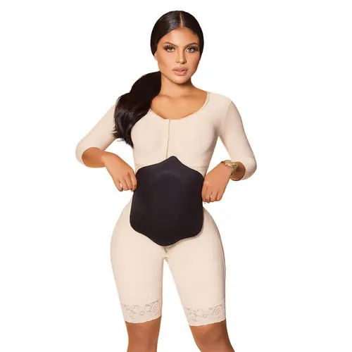 Fajas Forma Tu Cuerpo Women's Shapewear Abdominal Etching Foam Board Accessory, Soft Waist-Sculpting Support (Ref C-078)