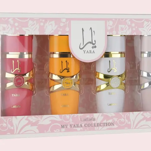 Lattafa My Yara Collection 25ml 4pcs Gift Set. Yara, Tous, Candy & Moi Eau De Parfum For  Women