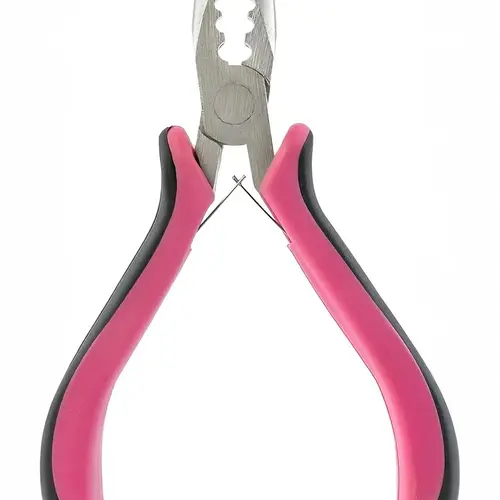 Durable Hair Extension Clamp with 3-Hole Design for Micro Nano Ring Extensions, Essential Hair Tool for Easy Opening and Removal, Hair Extension Tools, Hair Clamps, Hair Extension Remover