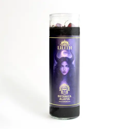 Lilith Seduction Candle – Premium Soy Wax (Black Edition)