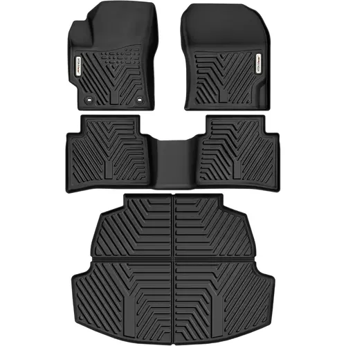 TPE Floor Mats fits 2020-2024 Toyota Corolla, All Weather, Waterproof