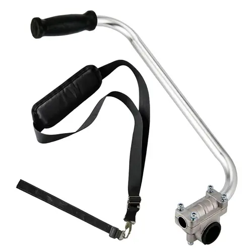 Weed Eater Handle Extension, String Trimmer Grip Back Saver with Shoulder Strap Harness, Universal Weedeater Attachments for Garden, Lawn Care, Landscaping, Yard Trimming Edging, Grass Trimmer Accessories, Portable