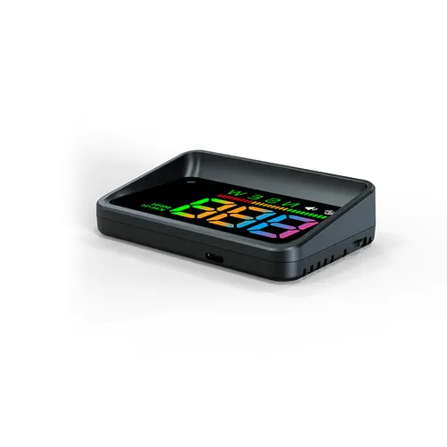 KUOWEIHUD Car Heads Up Display (HUD) - Car Smart Display with Digital Screen, Automatic Brightness Adjustment, Speeding Alert, USB Plug & Play, Interior Auto Electronic Accessory