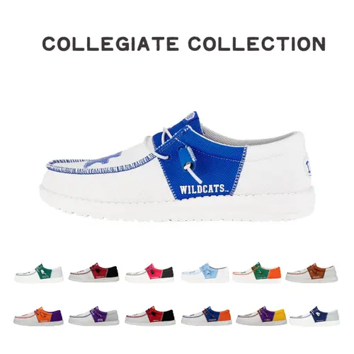 HEYDUDE Wally Collegiate - Men's Comfortable Slip on Shoes