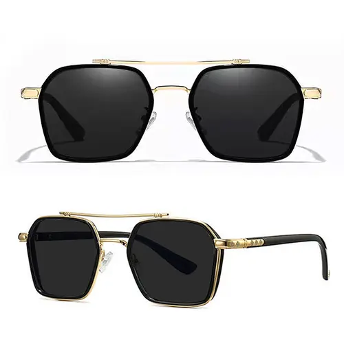 Street Style Trendy Streetwear UV Blocking Sunglasses for Teens, 2025 Back to School Must-Have, Men's Sunglasses, UV Protection, Perfect Matching Gift for Him-Her