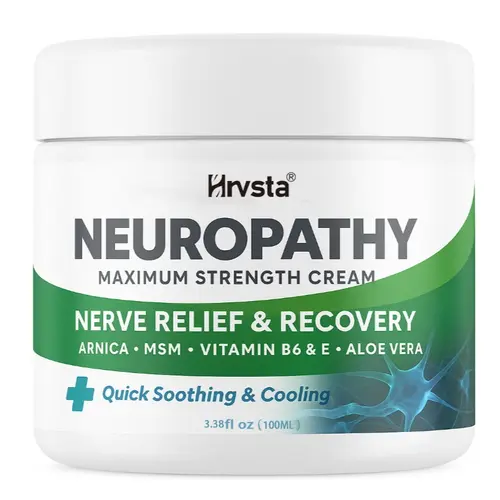 Extra Strength Neuropathy Nerve Relief Cream - Summervibes Body Care with Arnica, Vitamin B6, Aloe Vera, MSM, Nutrient-Rich Care Blend, Relieves Nerves, Moisturizes, Supports Skin Repair, Made in USA (For Feet, Hands)