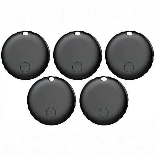 Air Tags, Smart Tag Works with Find My App (iOS Only), Keys Finder and Item Locator for Luggage, Backpack, Suitcases and More, Replaceable Battery, IP67 Waterproof Tracking Tags-5 Pack