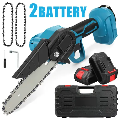 6" Brushless Mini Chainsaw | Cordless Portable Electric Saw | 2000mAh Battery | Tree Pruning & Gardening | Perfect Gift for Men#summerfinds toolupgrade