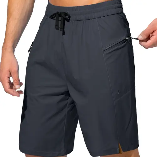 G GRADUAL Men's Adjustable Waist Quick-Dry Swim Trunks - Lightweight Synthetic Board Shorts with Zipper Pockets, UPF 50+ UV-Protective, Water-Resistant for Beach/Surf, Daily Wear
