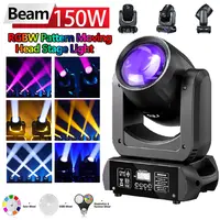 150W Power Smart LED Moving Head Ceiling Beam Light, 8 Gobos, 8 Colors, DMX512, Auto Mode, Voice Control Device, Rotating for Wedding, Party, Stage Lighting, Smart Led Lighting, Moving Head Ceiling Lighting
