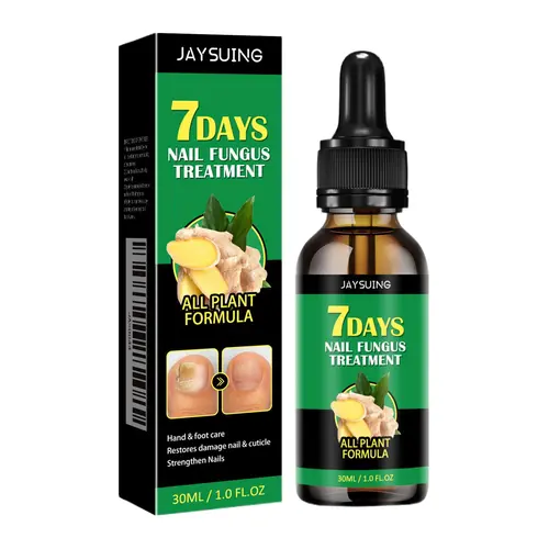 Nail Fungal Treatment Serum Foot Fungus Remedy Removal Products Anti infection Onychomycosis Paronychia Repair Gel Care Ginger Healthcare Therapy Therapeutic