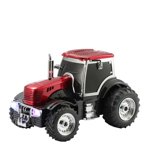 WSTER WS-560 Tractor Model Bluetooth Speaker HD Sound TWS Connectivity LED Party Lights USB TF Playback FM Radio Built In Microphone Ideal Birthday Gift For Farm Tractor Lovers tiktokshopbacktoschool,back to school,back to school haul