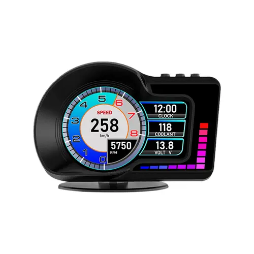 KUOWEIHUD Car Head Up Display - HD Screen Automotive Inspection Tool with Car Speed Monitor, GPS, Multiple Alarms, Vehicle Screen Accessories fathersdaygift, Car Accessories, Auto Parts Accessories