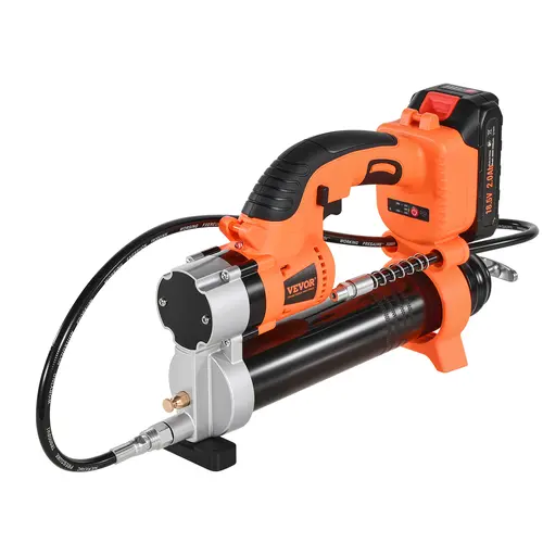 【Summerfinds】VEVOR Cordless Grease Gun,8000 PSI Max Pressure20V Electric Grease Gun with 2.0 Ah Battery & LED Light30-inch Long Hose & Carrying CaseVariable Speed TriggersVehicles or Machines Greasing,father'sdaygifts