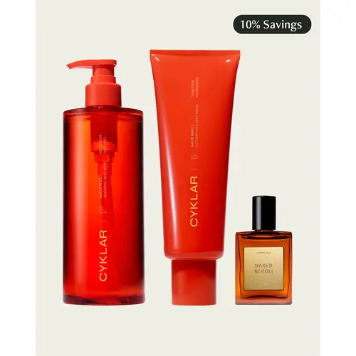 Naked Neroli Body Care Essentials Set - Sensorial Body Wash, Nutrient-Ruch Body Cream & Perfume Oil