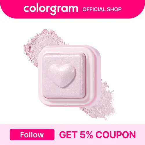 Colorgram Milk Bling Heartlighter – silky highlighter for radiant, long-lasting glow I summervibes