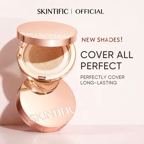 [ES] SKINTIFIC Cover All Perfect Cushion Foundation