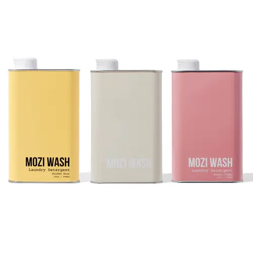 3 Pack Mozi Wash 32 oz Scented Liquid Laundry Detergent (150+ Loads Total)
