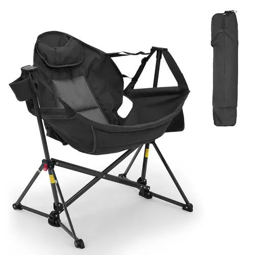 【2026 Upgraded】Ainfox Swing Chair, Outdoor and Indoor Chair, Max 450 lbs Capacity hammock life Adjustable Recline, Portable