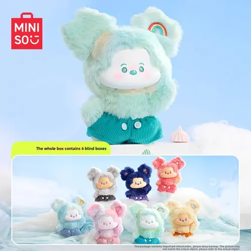Disney Mickey Cloud Theme Licensed Blind Bag Collectible - Soft Vinyl Plush Doll, Dreamy Backpack Charms, Car Dashboards Decor, Back to School Use