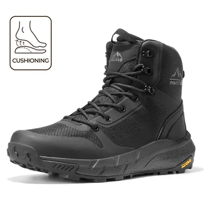 【SummerFinds】NORTIV 8 Men's Military Tactical Boot Lightweight Comfortable Boots for Work All Day Side Zipper Motorcycle Combat Hiking Boots 8 Inches Metrostrike Outdoor Footwear,summerwins,father'sdaygifts