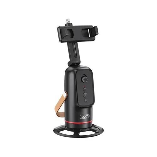 [BackToSchool] Auto-Face Tracking Mobile Phone Holder - 360° Rotatable Adjustable Phone Mount Selfie Accessories, Gesture Control Smart Shooting Camera Mount for Vlogging, Live Streaming