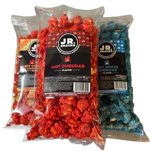 Junior Snacks Co. Hot Flavor Sample 3 Pack