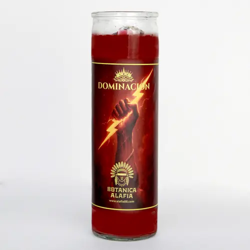 Aromatherapy Domination Candle - Vegetable Colored Wax Large Decor Candle