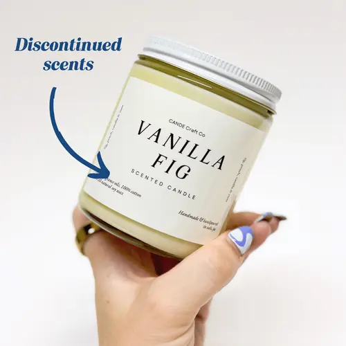 CANDECRAFTCO Imperfect Scented Candles, Non-Toxic Aroma Wax Candles, Clean-Burn Home Decor Supplies