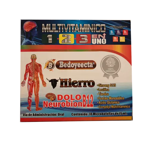 for better mental performance MULTIVITAMINICO 1 2 3 EN UNO
