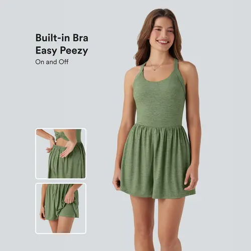 【Creator’s Pick】Halara Padded 2-in-1 Romper with Pockets-Easy Peezy Edition #BackToSchool