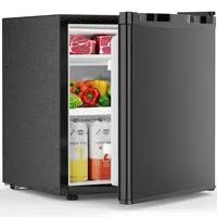 COWSAR Portable Mini Fridge with Freezer - 1.6/2.6 Cu.ft College-Sized Freezers, Compact Single Reversible Door, Adjustable Thermostat, Ultra Quiet, Low Energy Consumption Cold Storage for Dorm, Office, Portable Fridge, Apartment