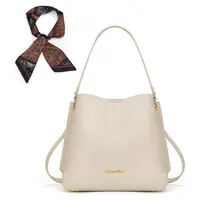 Montana West Medium Hobo Purse for Women 3 Compartment Bucket Shoulder Bag with Crossbody Strap